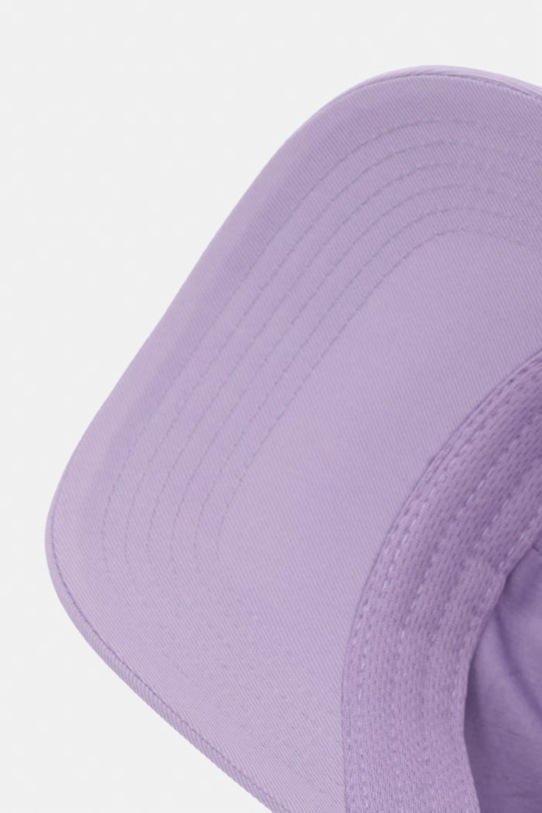 New Balance čiapka so šiltom dámska bavlnená fialová LAH51010AA5