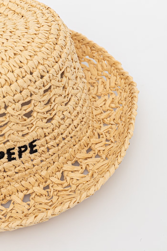Patrizia Pepe kapelusz słomkowy damski 2F0143.V014 beżowy SS26