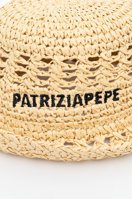 Patrizia Pepe Slamený klobúk dámsky béžová 2F0143.V014