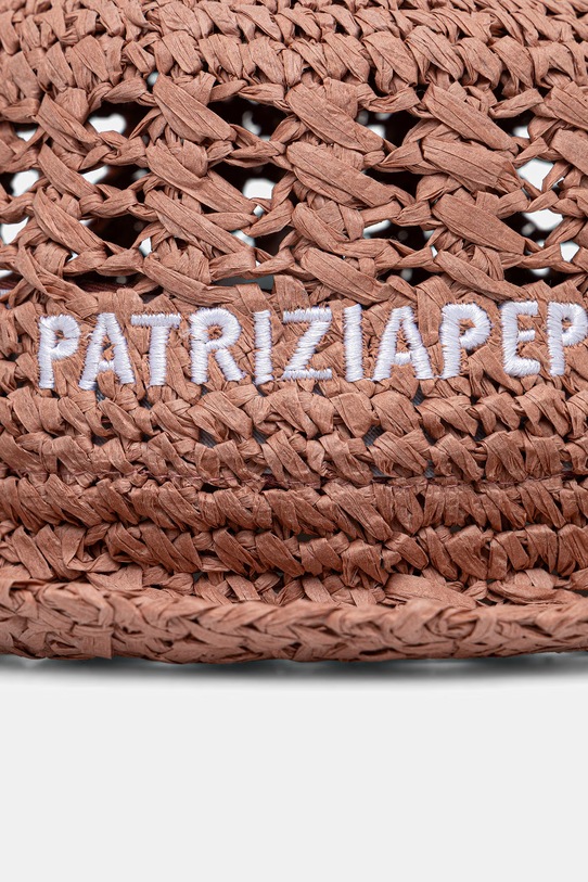 Patrizia Pepe kapelusz słomkowy damski 2F0143.V014 różowy SS26