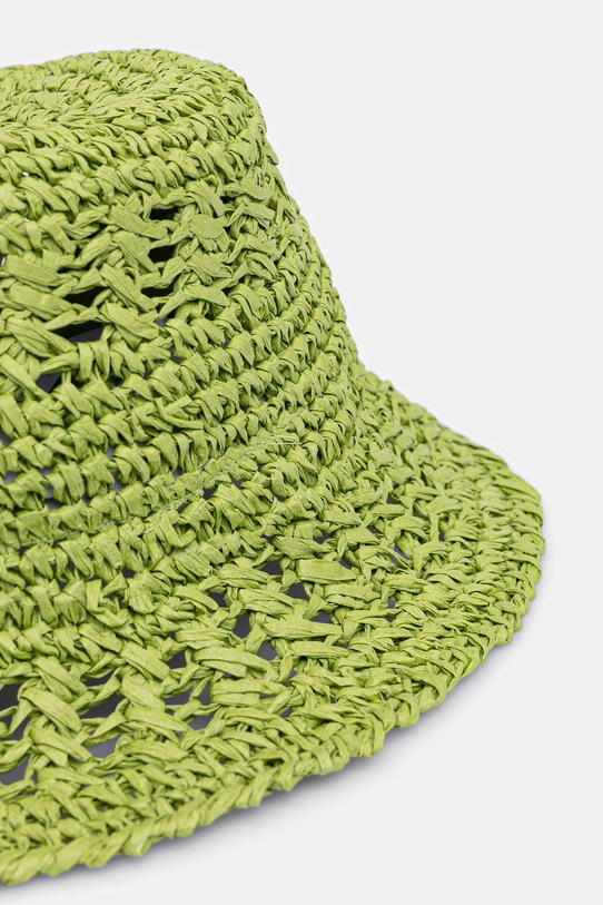 Akcesoria Patrizia Pepe kapelusz słomkowy damski 2F0143.V014 zielony