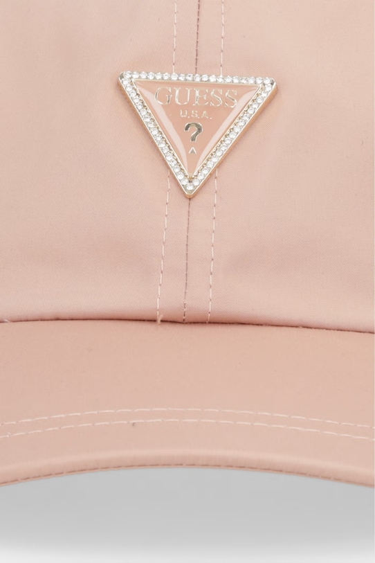 Guess czapka z daszkiem damska AW5396.POL01 pomarańczowy SS26