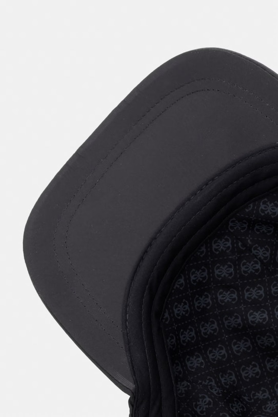 Guess καπέλο με γείσο γυναικείο μαύρο AW5396.POL01