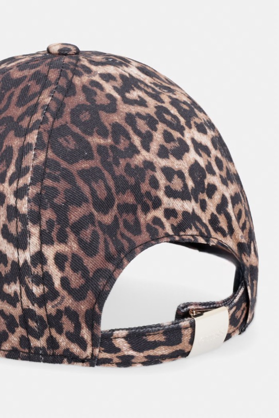 Αξεσουάρ Guess καπέλο με γείσο γυναικείο βαμβακερό AW5501.COT01 καφέ