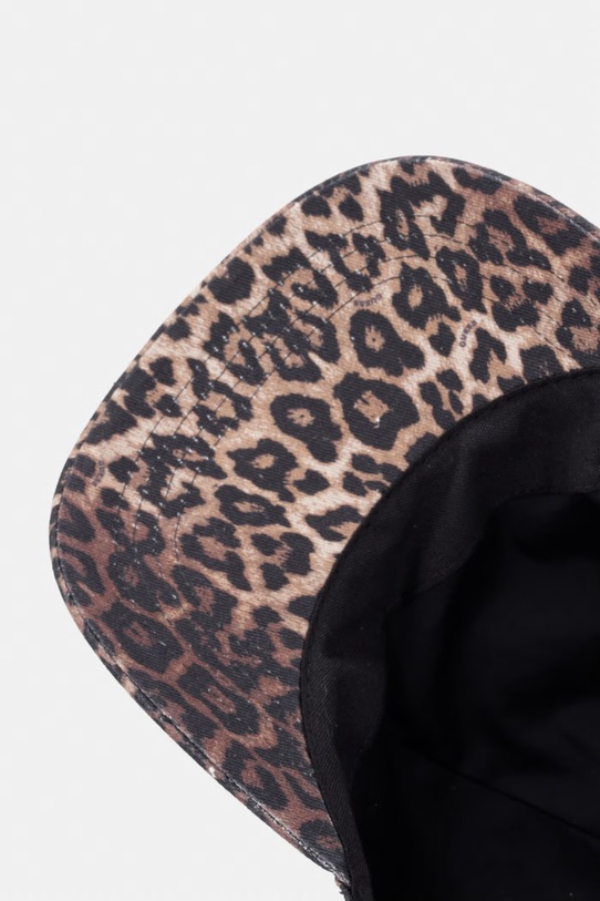 Guess καπέλο με γείσο γυναικείο βαμβακερό καφέ AW5501.COT01