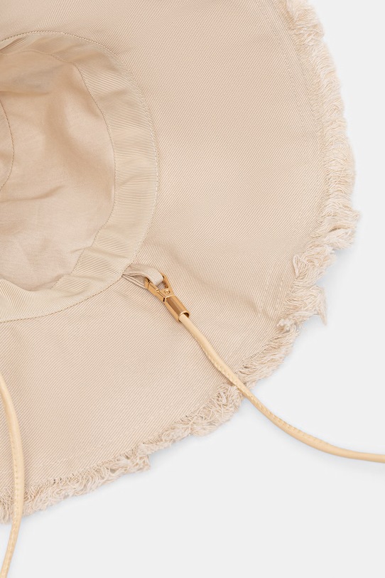 Guess панама для женщин хлопковая SALLY бежевый AW5511.COT01