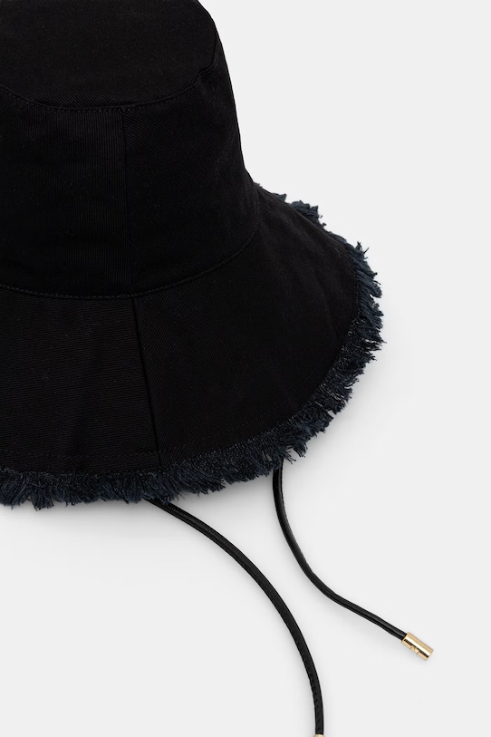 Аксессуары Guess панама для женщин хлопковая SALLY AW5511.COT01 чёрный