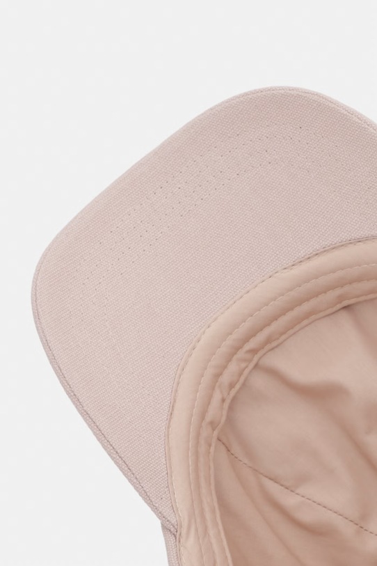 Guess czapka z daszkiem damska bawełniana GABARDINE różowy AW5512.COT01