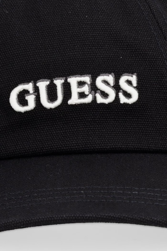 Guess Καπέλο με γείσο γυναικείο βαμβάκι GABARDINE AW5512.COT01 μαύρο SS26