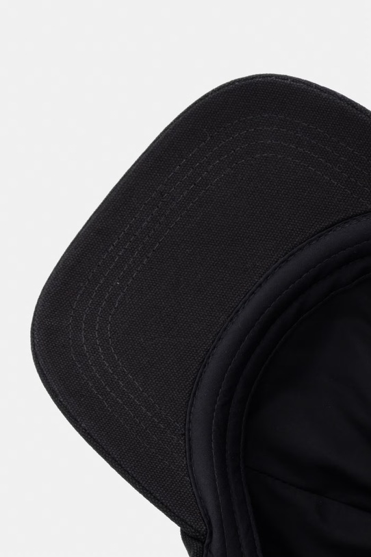 Guess Καπέλο με γείσο γυναικείο βαμβάκι GABARDINE μαύρο AW5512.COT01