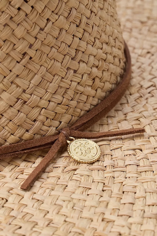 Akcesoria Lauren Ralph Lauren kapelusz damski 454P14390 beżowy