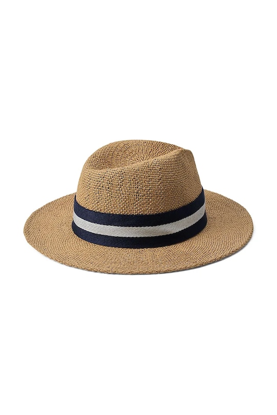 Lauren Ralph Lauren kapelusz słomkowy damski 454P14393 brązowy SS26