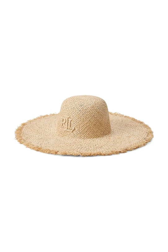 Lauren Ralph Lauren kapelusz damski beżowy 454P14395