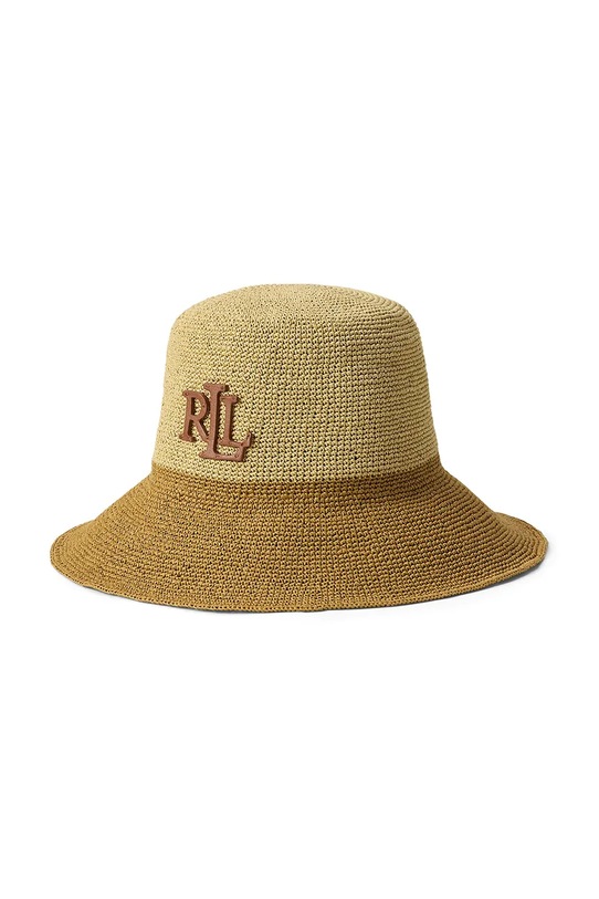 Lauren Ralph Lauren klobúk dámsky bavlnený hnedá 454P14399