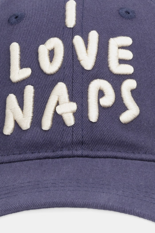 Bombažna bejzbolska kapa MAX&Co. MCLSIAMESE 2618571021200 mornarsko modra SS26