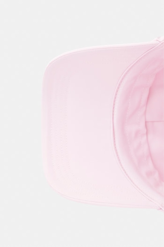 Tommy Jeans Kšiltovka dámská bavlněná růžová AW0AW18358