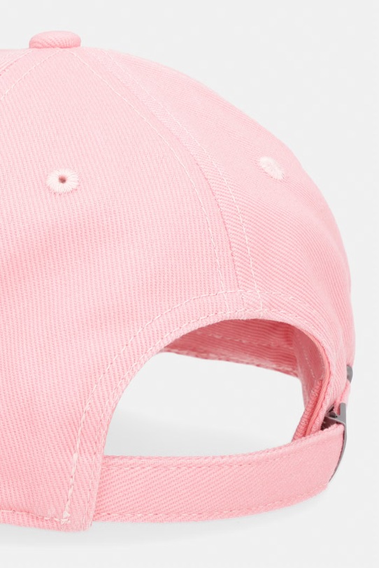 Akcesoria Tommy Jeans czapka z daszkiem damska jeansowa AW0AW18362 różowy