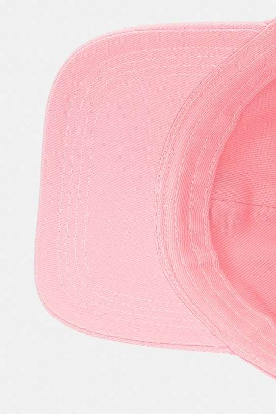 Tommy Jeans czapka z daszkiem damska jeansowa różowy AW0AW18362