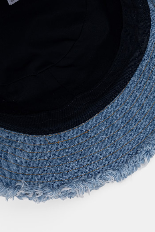 Tommy Jeans kapelusz bucket damski jeansowy niebieski AW0AW18363