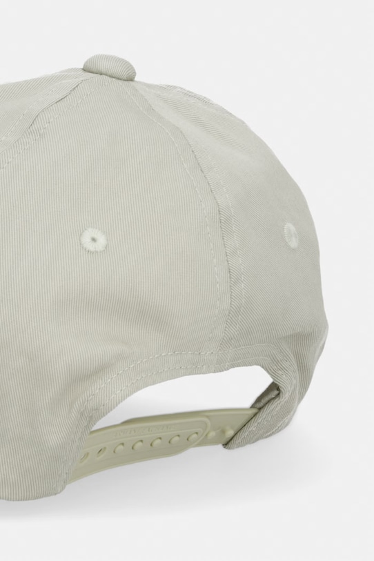 Akcesoria Armani Exchange czapka z daszkiem bawełniana XW002385.AF15502 zielony