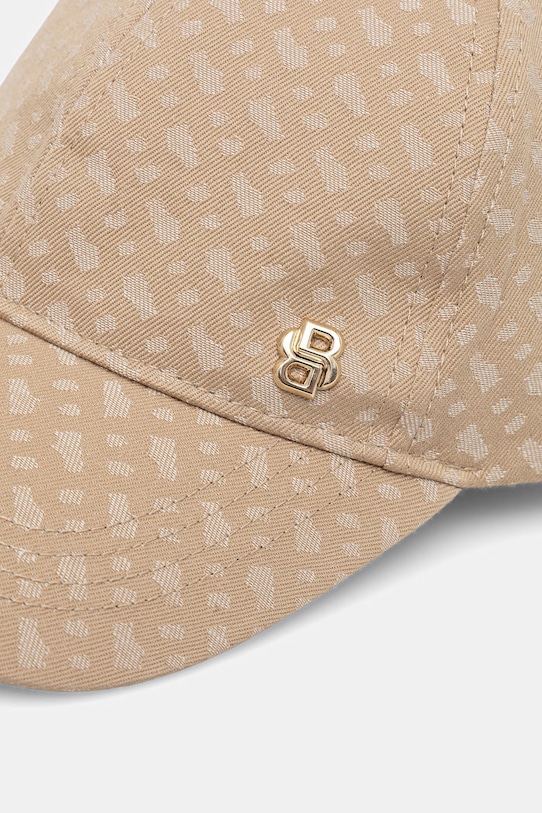 BOSS șapcă pentru femei, din bumbac 50560398 bej SS26