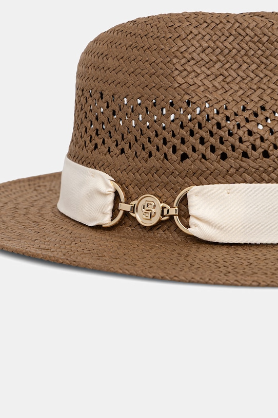 BOSS pălărie pentru femei 50560402 maro SS26