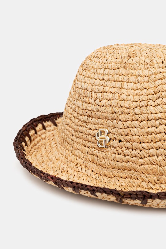 BOSS šešir za žene pleteni 50562247 bež SS26