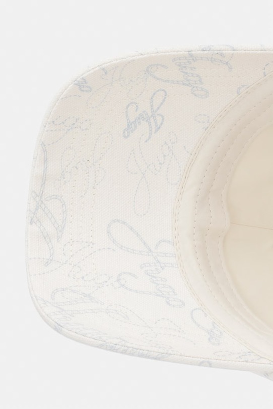 HUGO czapka bejsbolówka damska bawełniana Ally-M-PR beżowy 50561342