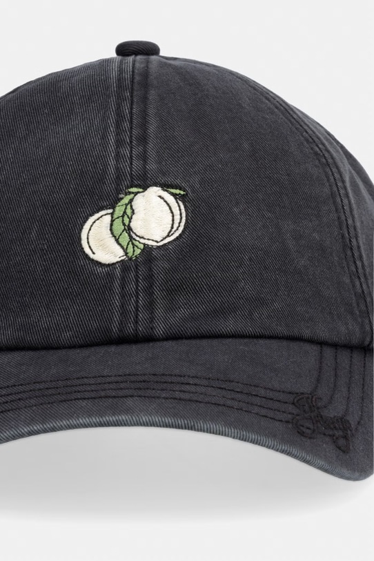 HUGO kšiltovka dámská bavlněná Ally-E-F 50562299 černá SS26