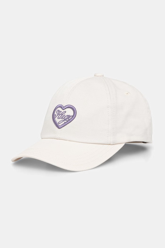 Dámska bavlnená šiltovka HUGO Blue Astryd-EM béžová 50562465
