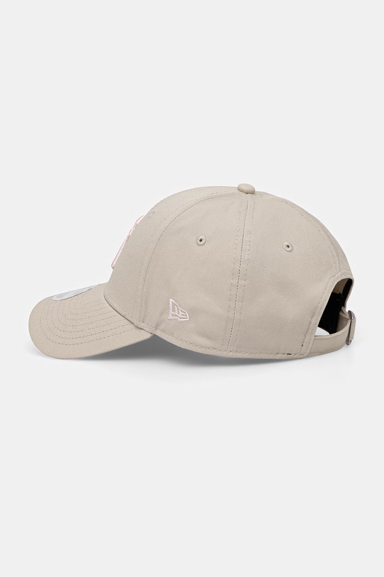 Akcesoria New Era czapka z daszkiem bawełniana LEAGUE ESSENTIAL 9FORTY® 60771733 beżowy
