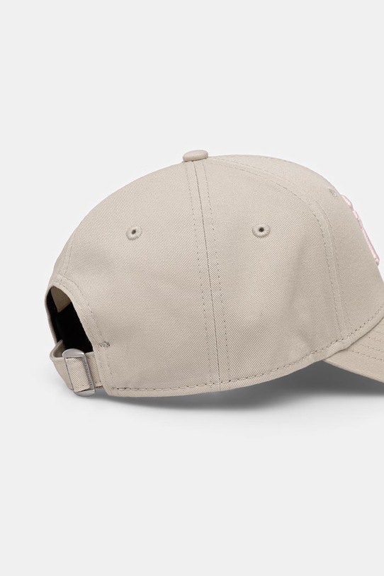 New Era czapka z daszkiem bawełniana LEAGUE ESSENTIAL 9FORTY® beżowy 60771733