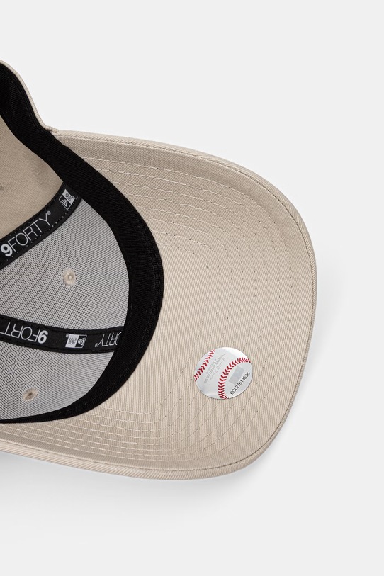 New Era czapka z daszkiem bawełniana LEAGUE ESSENTIAL 9FORTY® 60771733 beżowy
