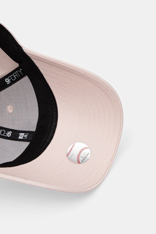 New Era czapka z daszkiem bawełniana METALLIC LOGO 9FORTY® 60771738 różowy