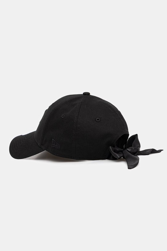 Akcesoria New Era czapka z daszkiem bawełniana BOW BACK 9FORTY® 60771757 czarny