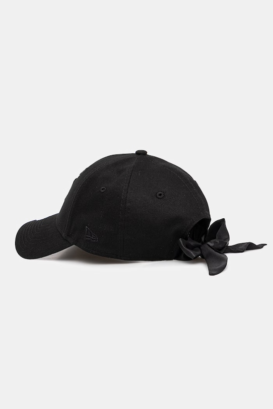 Akcesoria New Era czapka z daszkiem bawełniana BOW BACK 9FORTY® 60771757 czarny