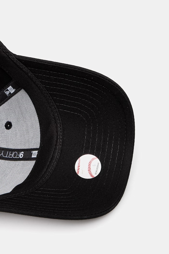 New Era czapka z daszkiem bawełniana BOW BACK 9FORTY® czarny 60771757