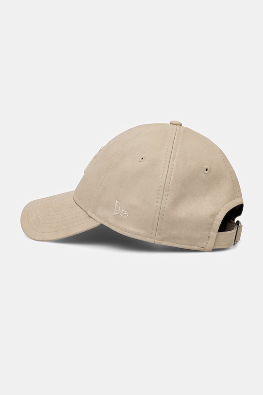 New Era czapka z daszkiem PU 9FORTY® beżowy 60771752