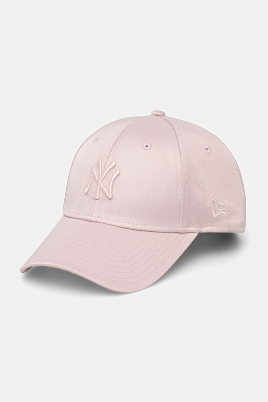 New Era czapka z daszkiem SATIN 9FORTY® aplikacja różowy 60771882