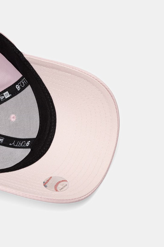 New Era czapka z daszkiem SATIN 9FORTY® 60771882 różowy