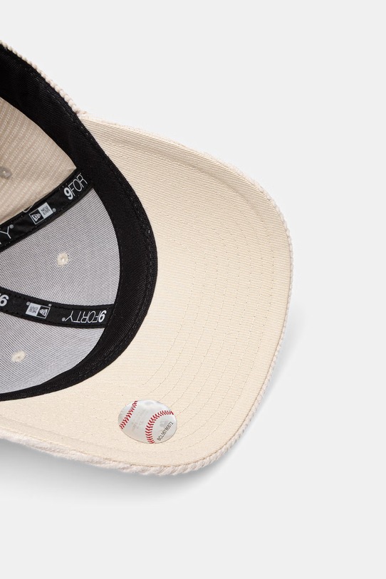 New Era czapka z daszkiem PASTEL CORD 9FORTY® MC 60771745 beżowy