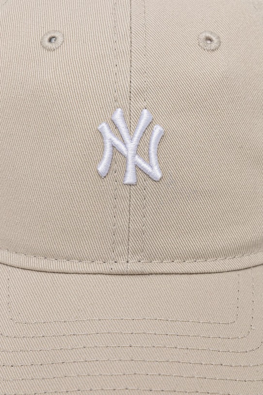 Akcesoria New Era czapka z daszkiem bawełniana WASHED MINI 9TWENTY® 60771749 beżowy