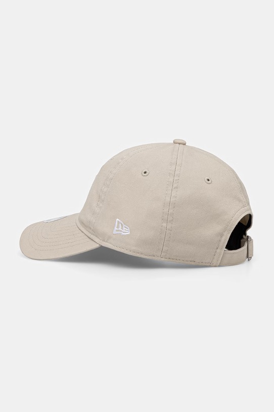 New Era czapka z daszkiem bawełniana WASHED MINI 9TWENTY® beżowy 60771749