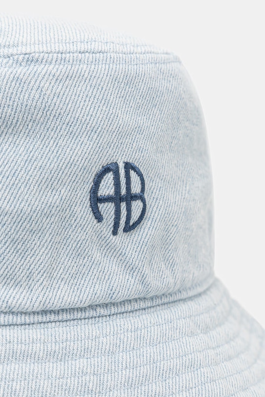 Akcesoria Anine Bing kapelusz damski jeansowy NICKS BUCKET HAT - LUCID BLUE A.12.12194.WHD64 niebieski