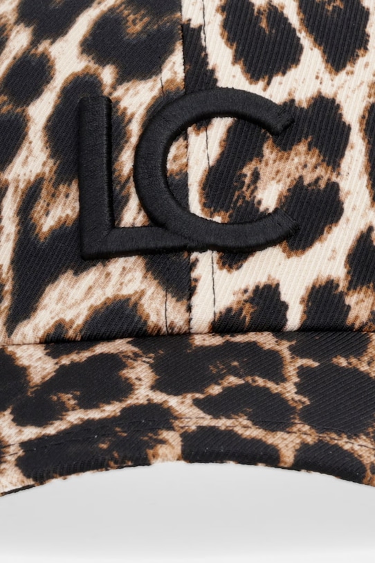 Lola Casademunt czapka z daszkiem LS2607009 brązowy SS26