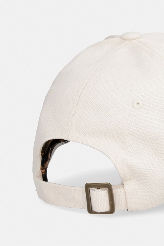 Akcesoria Lola Casademunt czapka z daszkiem bawełniana LS2607010 beżowy