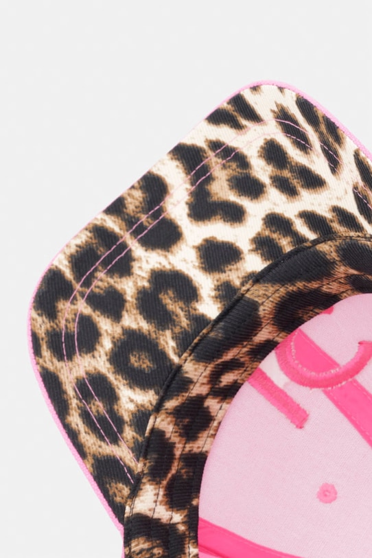 Lola Casademunt czapka z daszkiem bawełniana różowy LS2607010