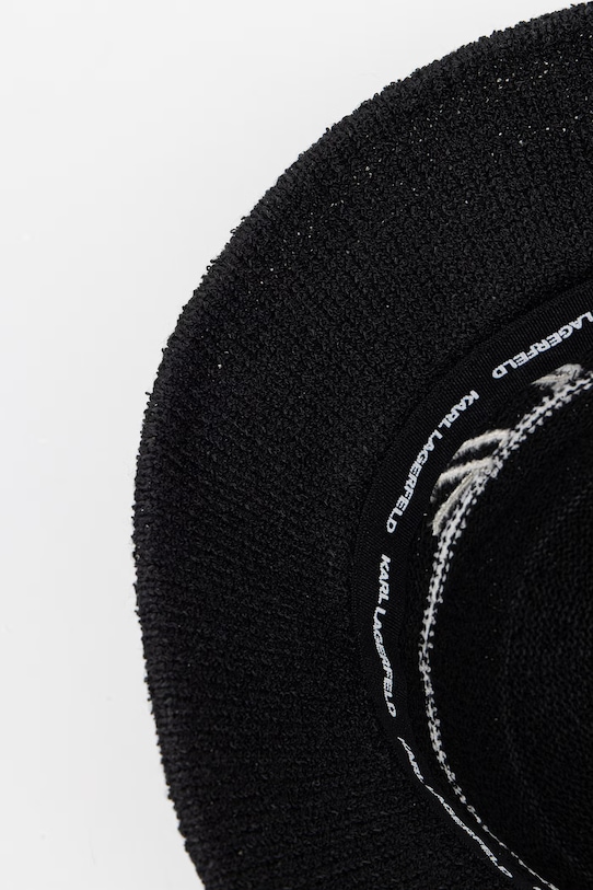 Karl Lagerfeld kapelusz damski K/SIGNATURE czarny B2W46078