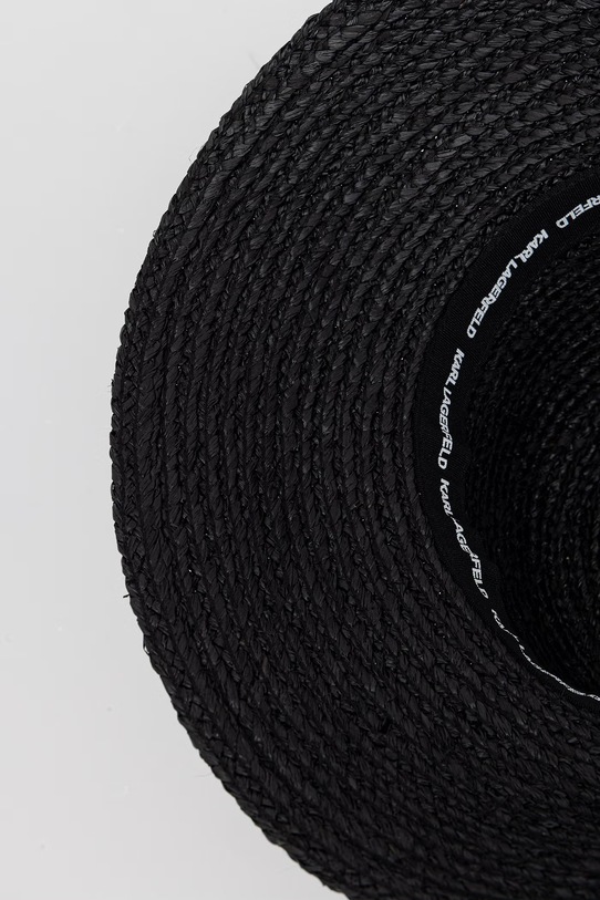 Karl Lagerfeld kapelusz damski K/SIGNATURE czarny B2W46079