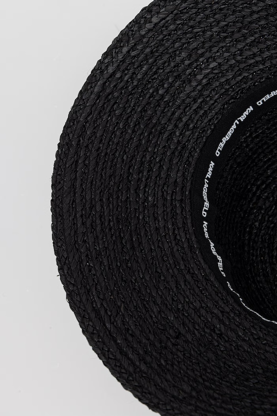 Karl Lagerfeld kapelusz damski K/SIGNATURE czarny B2W46079